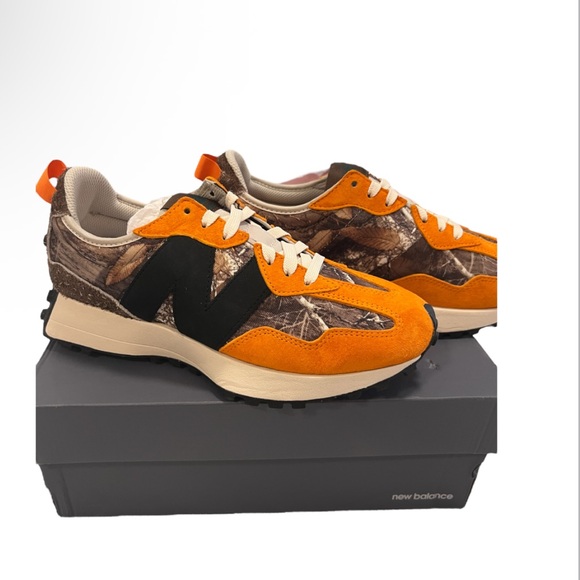 NIB New atmos × New Balance 327 'Realtree Camo sneakers.  Men’s size 9.5 - Picture 6 of 7
